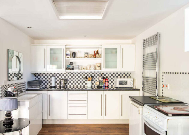 Open plan kitchen