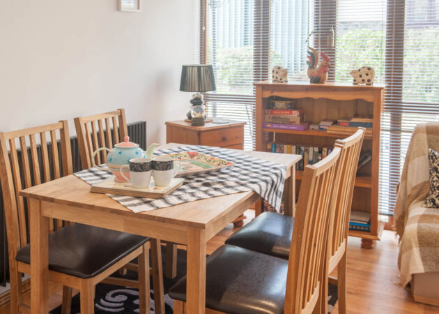 Open plan lounge and dining area