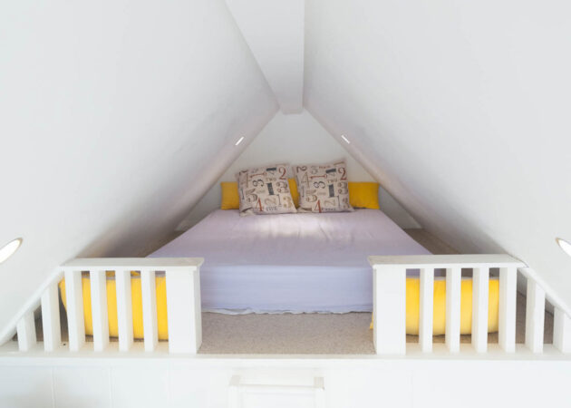 Loft sleeping area